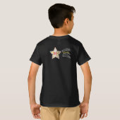 フープとスター Tシャツ (裏面フル)