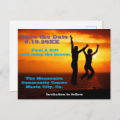 フープを飛べ ポストカード (正面/裏面)