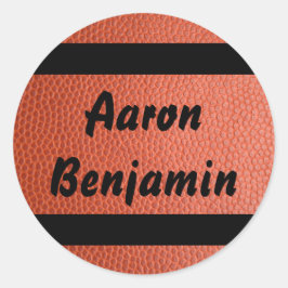 フープス バスケットボール コレクションのステッカー ラウンドシール