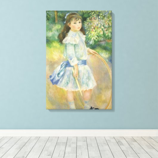 フープバイピエールルノアールのヴィンテージファインアート キャンバスプリント (インサイチュ (ウッドフロア))