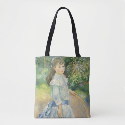 フープバイピエールルノアールのヴィンテージファインアート トートバッグ (正面)