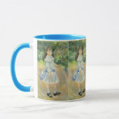 フープバイピエールルノアールのヴィンテージファインアート マグカップ (左)