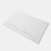 フーポノポノミニマリスト感謝 ドアマット (アングル)