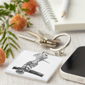 フーポースケッチ キーホルダー (正面右)