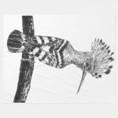 フーポースケッチ フリースブランケット (正面(横))