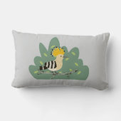 フーポー鳥 ランバークッション (裏面)