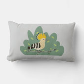 フーポー鳥 ランバークッション (正面)