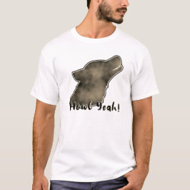 フーユー!宇宙銀河オオカミシルエットTシャツ Tシャツ