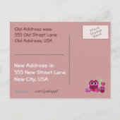 フールとハート引っ越しました 案内ポストカード (裏面)