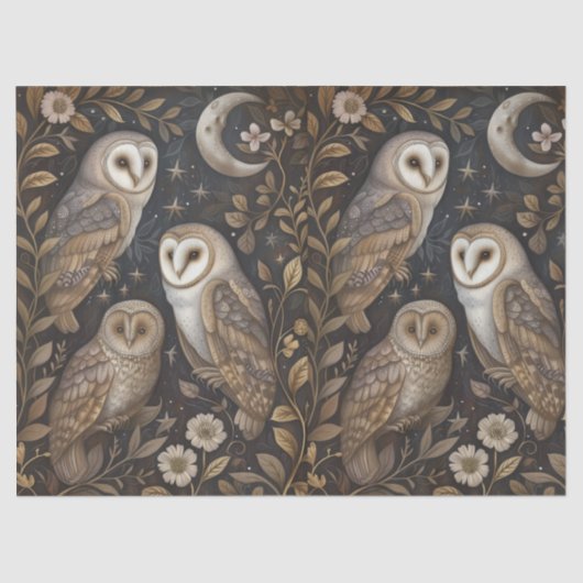 フールとムーンのレトロの切り離し 薄葉紙 (正面)