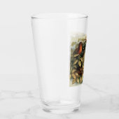 フールと小妖精や小人妖精自然イラストレーション タンブラーグラス (右)