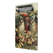 フールと小妖精や小人妖精自然イラストレーション ミニクリップボード (アングル2)