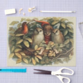 フールと小妖精や小人妖精自然イラストレーション 薄葉紙 (クラフト)