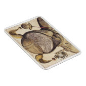 フールの帽子の世界地図 マグネット (右側)