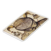 フールの帽子の世界地図 マグネット (左側)