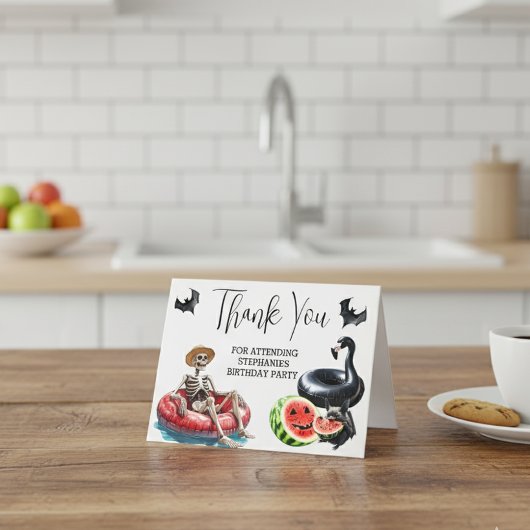 フールは太陽の夏を過ごしたい サンキューカード