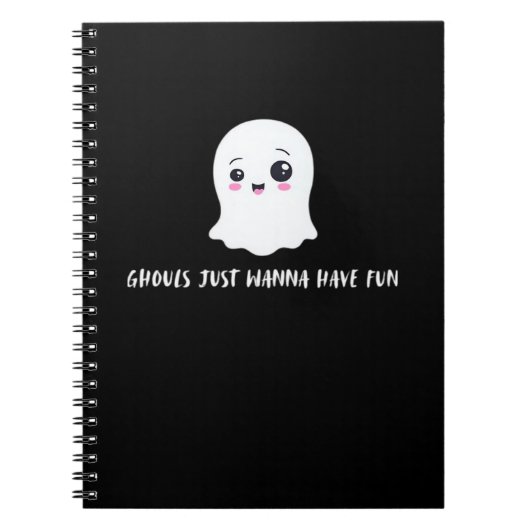 フールは秋のおもしろいを楽しみたい ノートブック (正面)