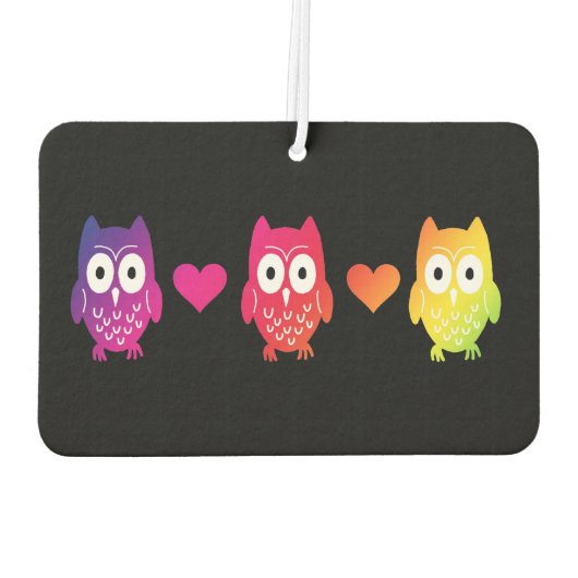 フールサイケデリックズ・ハート空気清浄機 カーエアーフレッシュナー (裏面)