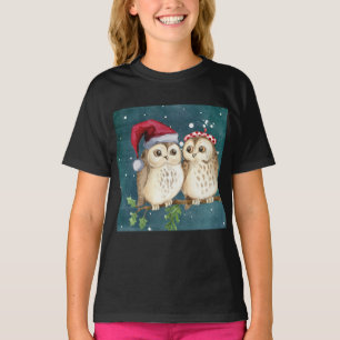 フールズクリスマスイブナイトサンタレッドハット Tシャツ