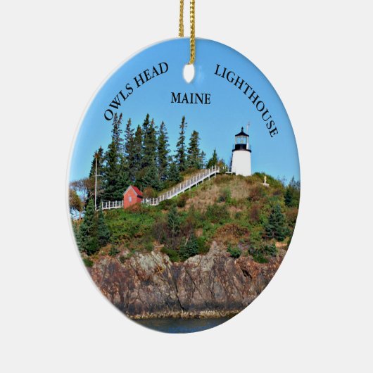 フールズヘッドライトハウスメインオーナメント セラミックオーナメント (右)