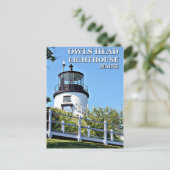 フールズヘッドライトハウスメインハガキ ポストカード (スタンド正面)