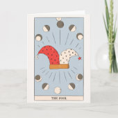 フールタロットカード専攻のアルカナ シーズンカード (正面)