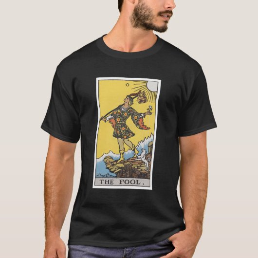 フールタロットカード0 Tシャツ (正面)