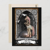 フールビクトリアンタロットカードはがき ポストカード (正面/裏面)