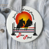 フールプフェルドウントプフェルデフォールリーブハーバーボタン 缶バッジ (インサイチュ)