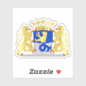 フールヴォランドの紋章とオランダ シール (シート)