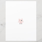 フール白い大理石のルック縁どス書き紙 (裏面)