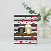 フール語 – バレンタインデーデザイン シーズンポストカード (スタンド正面)