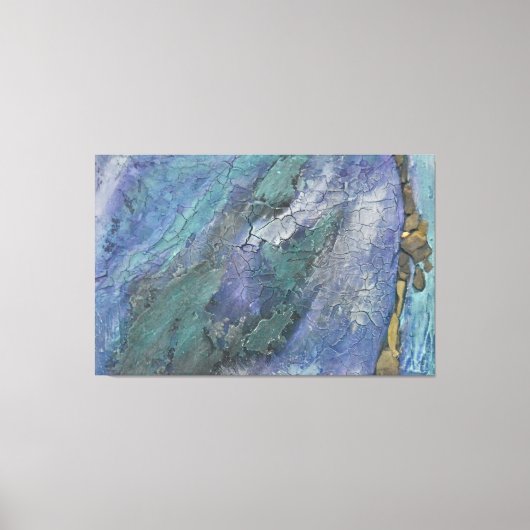 フール金ゴールド キャンバスプリント (正面)