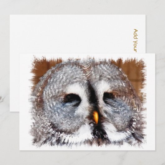 フール 招待状 (正面/裏面)