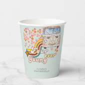 フーレバーヤングデイジーヒッパイヴァンフォーレ誕生日 紙コップ (正面)