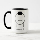 フー・マグを哀れむ マグカップ (左)