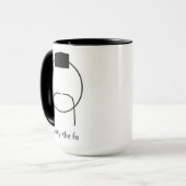 フー・マグを哀れむ マグカップ (正面左)