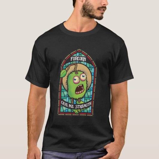 フ与えロコーンの強さ Tシャツ (正面)