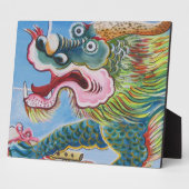 フ中国のードッグ フォトプラーク (側面)