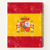 フ伝統的スペインのァグレシピクックブック ノートブック (裏面)