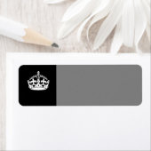 フ保ラックのカ無地のームクラウン ラベル (インサイチュ)