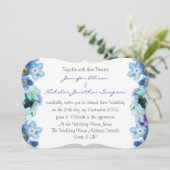 フ忘れラワーズ·ウォーターカ結婚ラーズ 招待状 (スタンド正面)