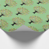 フ数々のルーツツリーThunder_Cove ラッピングペーパー (角)