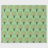 フ数々のルーツツリーThunder_Cove ラッピングペーパー (フラット)