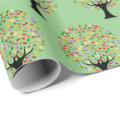 フ数々のルーツツリーThunder_Cove ラッピングペーパー (ロールコーナー)