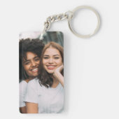 フ最高のカスタムレンドの写真を作成 キーホルダー (裏面)