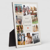 フ最高のモダンレンズ・フォア・コラージュBFF 最高の フォトプラーク (側面)