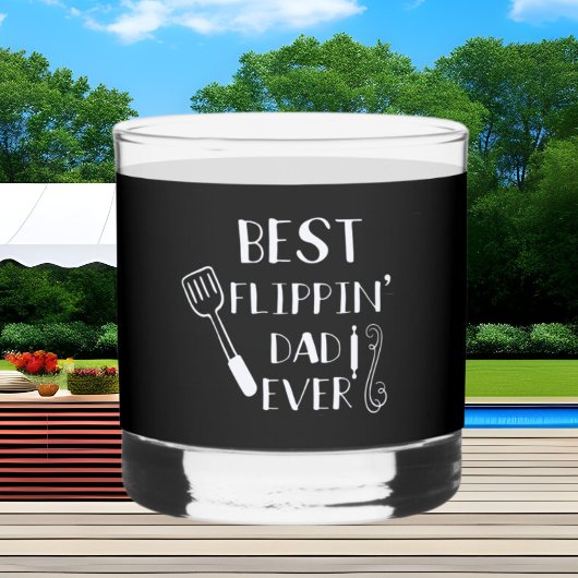 フ最高のリピンパパever bbq word art ウイスキーグラス