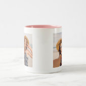 フ最高のレンカスタムドフォトマグ ツートーンマグカップ (中央)