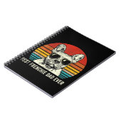 フ最高のレンキパパエバおもしろいルフランスのドッグパパ ノートブック (左側)